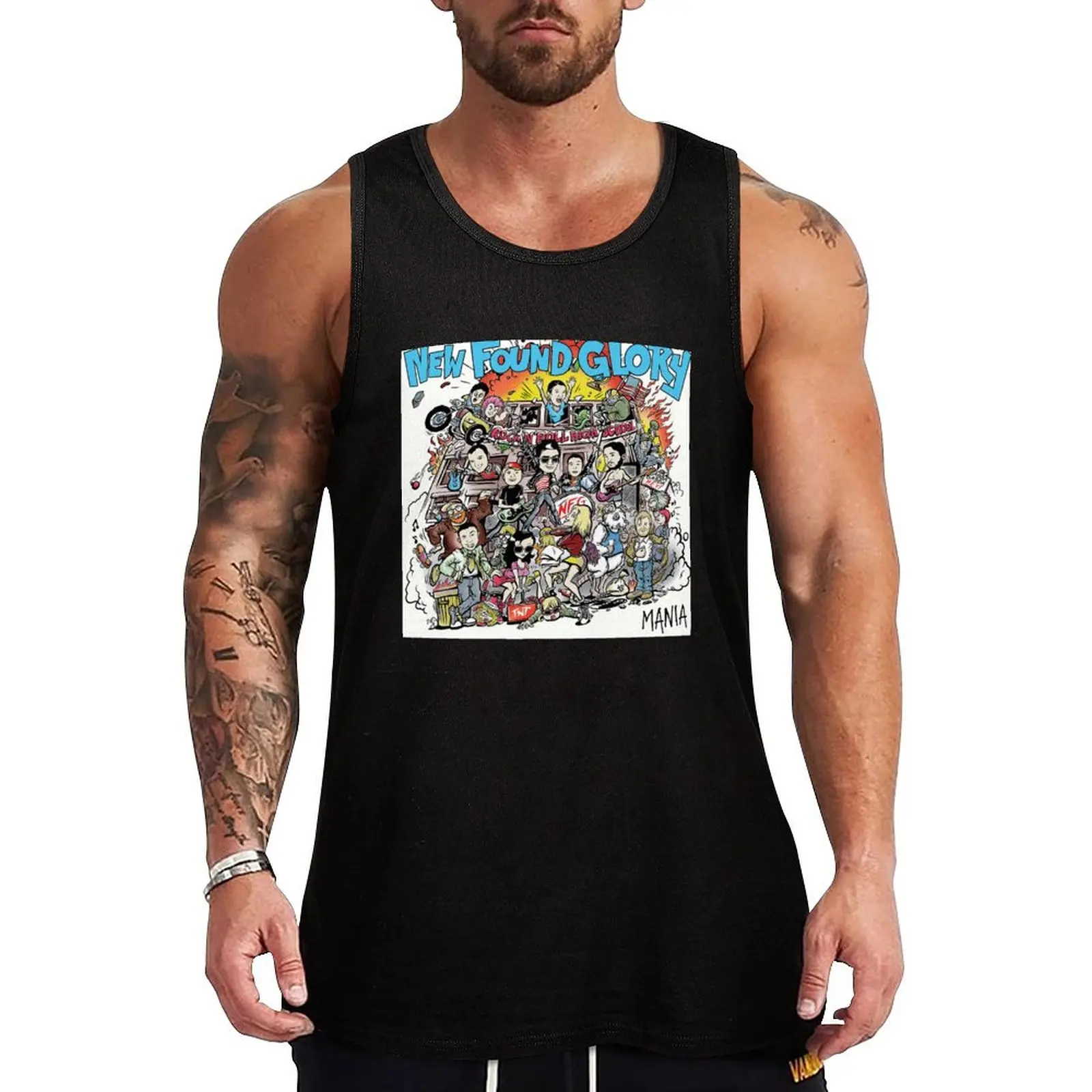 Best selling band-logo Tank Top gym t-shirts man men clothings singlets for men
Best selling band-logo Tank Top gym t-shirts man men clothings singlets for men