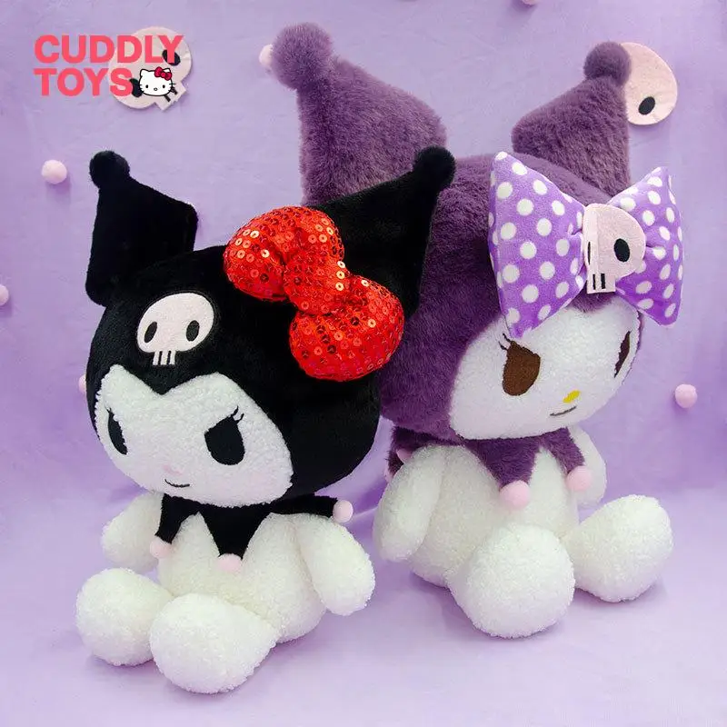 Sanrio Plush Doll Toys Kawaii Kuromi Doll Sweet Cartoon Bow Style Cotton Soft Stuffed Anime Pillow for Kids Girls Birthday Gifts
Sanrio Plush Doll Toys Kawaii Kuromi Doll Sweet Cartoon Bow Style Cotton Soft Stuffed Anime Pillow for Kids Girls Birthday Gifts