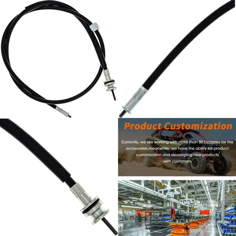i Speedometer Cable for Moto-4 YFM225 YFM350ER Big Bear 350 Kodiak 400 OE 1YW-83550-00-00 2HR-43550-00-00 ATV UTV
i Speedometer Cable for Moto-4 YFM225 YFM350ER Big Bear 350 Kodiak 400 OE 1YW-83550-00-00 2HR-43550-00-00 ATV UTV