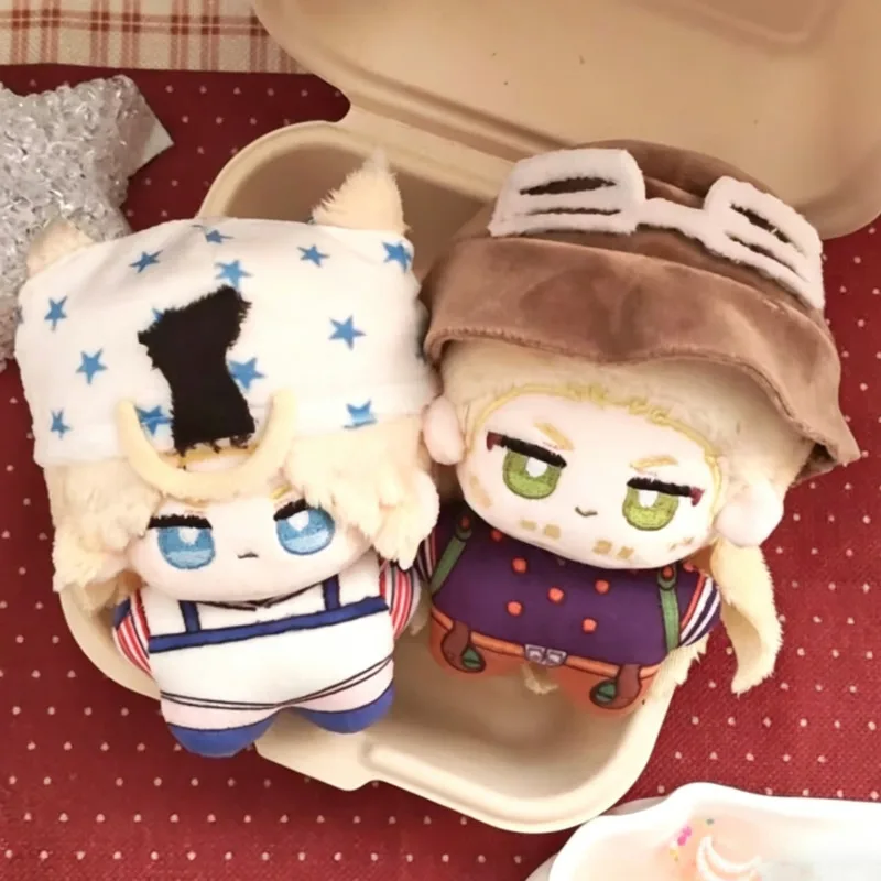 Johnny Joestar Gyro Zeppeli Plush Doll 10cm Anime Cosplay Stuffed Doll Cute Peripherals Keychain For Fans Birthday Gift
Johnny Joestar Gyro Zeppeli Plush Doll 10cm Anime Cosplay Stuffed Doll Cute Peripherals Keychain For Fans Birthday Gift