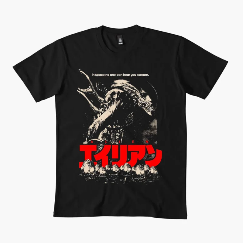In Space No Once Can Hear You Scream 1979 Retro Sci-Fi Horror movie Alien gift t shirt Weyland 0312 Xenomorph Graphic Clothes
In Space No Once Can Hear You Scream 1979 Retro Sci-Fi Horror movie Alien gift t shirt Weyland 0312 Xenomorph Graphic Clothes