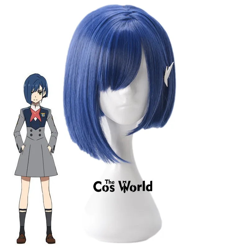 DARLING in the FRANXX Code: 015 Ichigo Blue 35cm Short Straight Anime Cosplay Wigs Fiber Heat Resistant Synthetic Hair + Wig Cap
DARLING in the FRANXX Code: 015 Ichigo Blue 35cm Short Straight Anime Cosplay Wigs Fiber Heat Resistant Synthetic Hair + Wig Cap