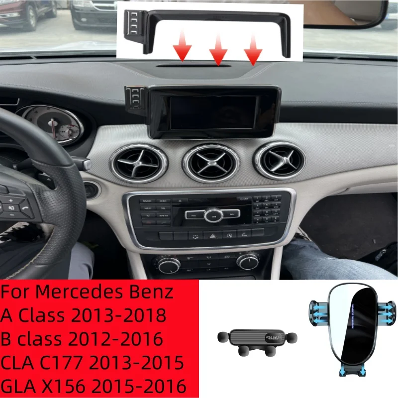 Car Screen Phone Stand For Mercedes Benz A Class W176 2013-2018 GLA X156 2015 2016 Fixed Base Navigation Wireless Charging Stand
Car Screen Phone Stand For Mercedes Benz A Class W176 2013-2018 GLA X156 2015 2016 Fixed Base Navigation Wireless Charging Stand