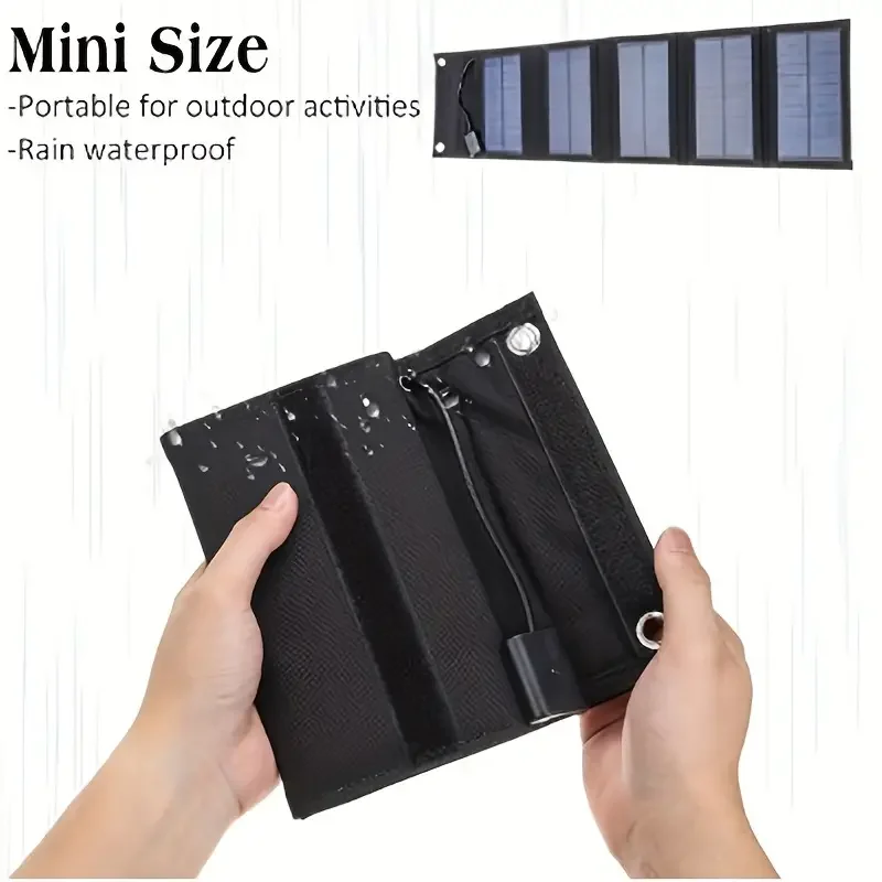 50W Solar Panels Usb Charger Portable Foldable Solar Panel Outdoor Portable Charging RV Parts
50W Solar Panels Usb Charger Portable Foldable Solar Panel Outdoor Portable Charging RV Parts