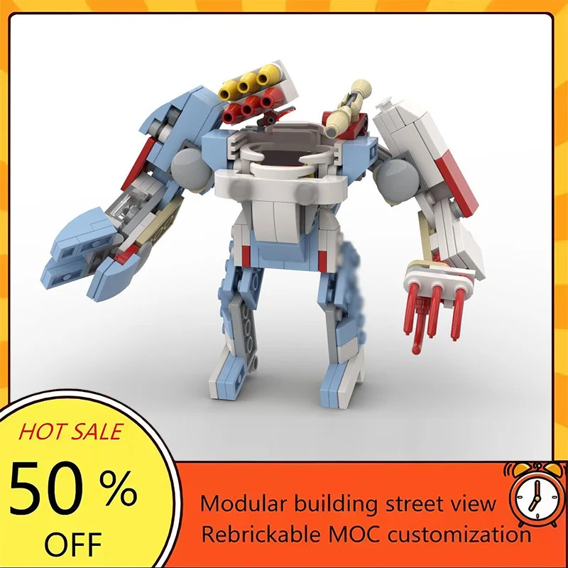 212PCS Popular Space War Movie Model MOC Building Bricks Mech Suit Modular Technology Gifts Holiday Assemble Children Toy Suit
212PCS Popular Space War Movie Model MOC Building Bricks Mech Suit Modular Technology Gifts Holiday Assemble Children Toy Suit