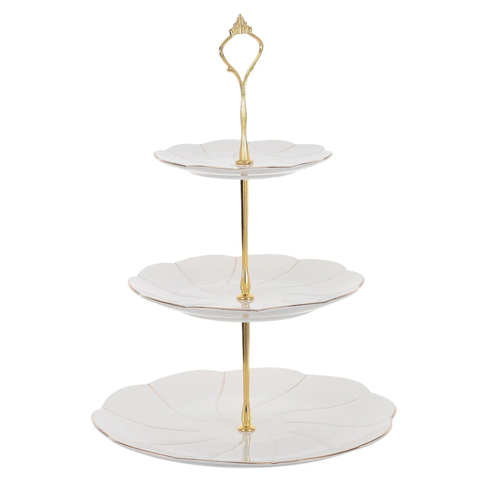 Elegant 3 Tier White Ceramic Dessert Stand Porcelain Serving Tray For Cupcakes Cookies Afternoon Tea Parties And Home Decoration
Elegant 3 Tier White Ceramic Dessert Stand Porcelain Serving Tray For Cupcakes Cookies Afternoon Tea Parties And Home Decoration