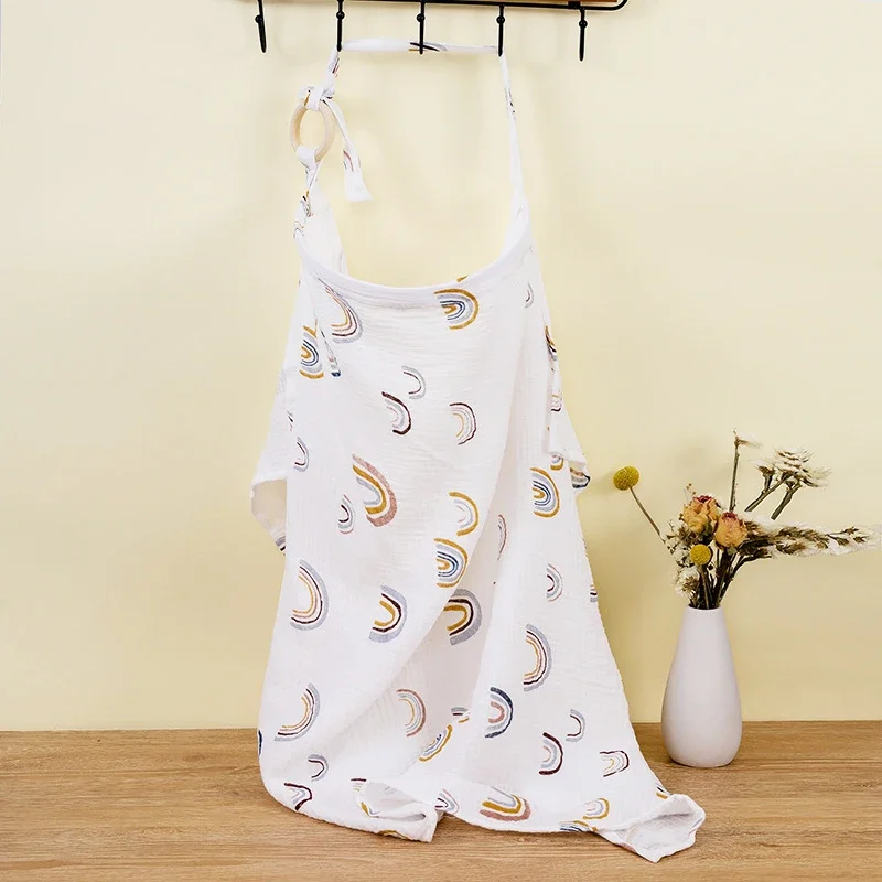 Mother Outing Breastfeeding Cover Cotton Baby Feeding Nursing Covers Adjustable Privacy Breastfeeding Apron Stroller Blanket
Mother Outing Breastfeeding Cover Cotton Baby Feeding Nursing Covers Adjustable Privacy Breastfeeding Apron Stroller Blanket