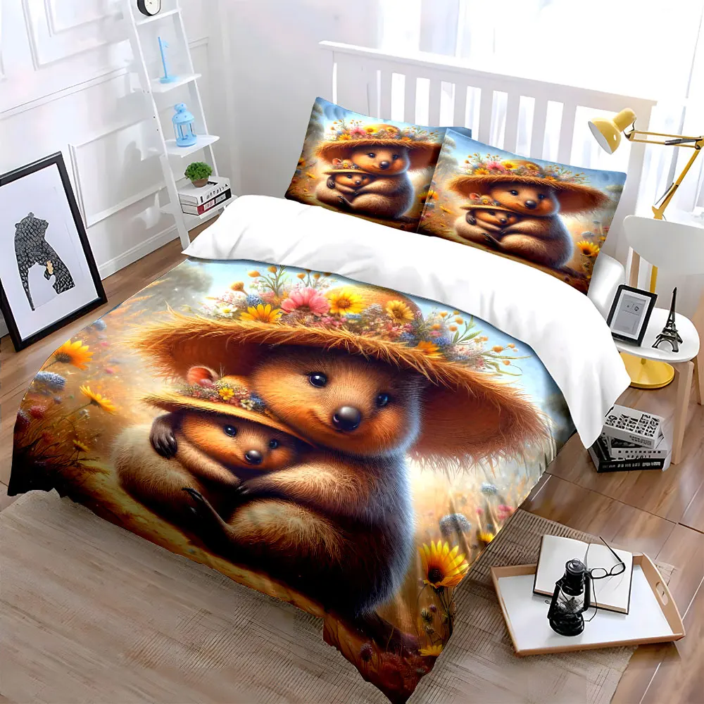 "Floral Hat Set for Countryside Charm" Exquisite three-piece bedding set gift for kids and adults
"Floral Hat Set for Countryside Charm" Exquisite three-piece bedding set gift for kids and adults