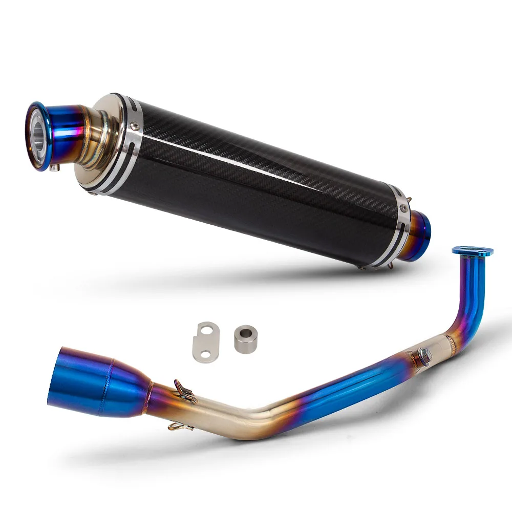 Motorcycle Exhaust Escape Scooter Kit Manifold Tail Line Pipe GP-89 Muffler with DB Killer For Yamaha NMAX155 NMAX 155 2021-2024
Motorcycle Exhaust Escape Scooter Kit Manifold Tail Line Pipe GP-89 Muffler with DB Killer For Yamaha NMAX155 NMAX 155 2021-2024