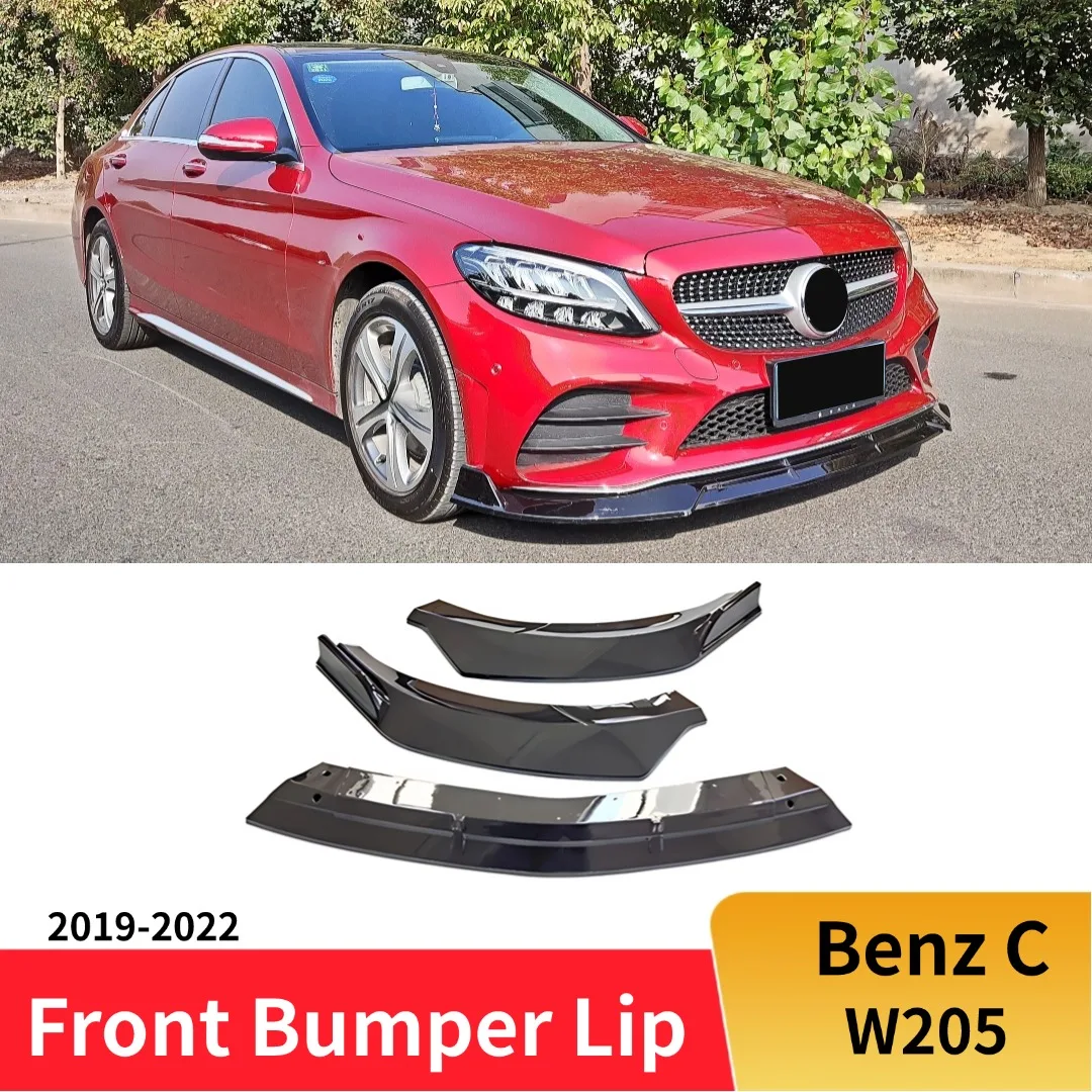 Front Bumper Lip Spoiler Splitter Chin Air Dam Body Kit Diffuser Tuning Accessories For Mercedes Benz C Class W205 2019-2022
Front Bumper Lip Spoiler Splitter Chin Air Dam Body Kit Diffuser Tuning Accessories For Mercedes Benz C Class W205 2019-2022
