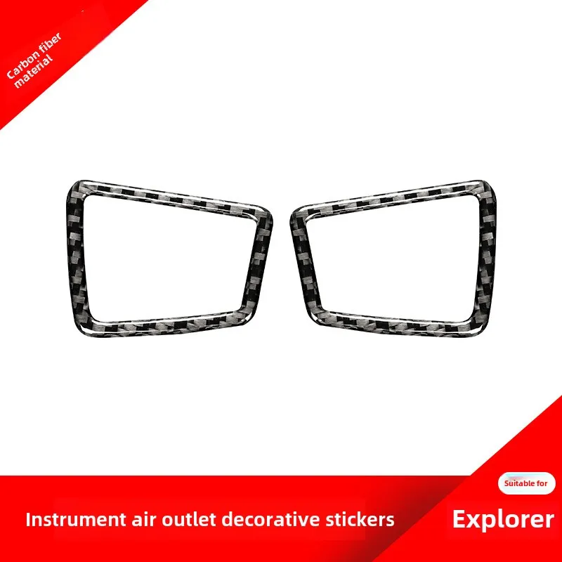 Applicable Ford Explorer Carbon Fiber Modification Dashboard Air Outlet Decoration Sticker Explorer Interior Design Accessories
Applicable Ford Explorer Carbon Fiber Modification Dashboard Air Outlet Decoration Sticker Explorer Interior Design Accessories
