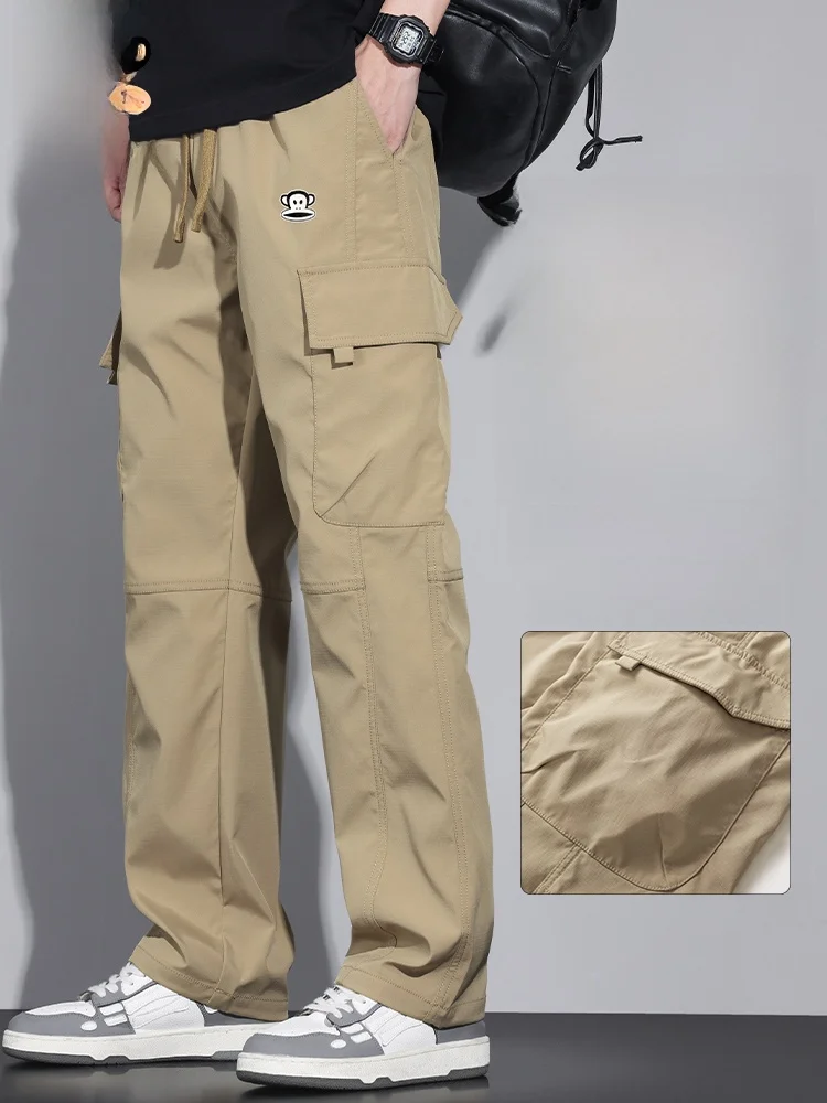 Loose Straight Leg Khaki Work Pants for Men Youthful Sle Casual Long Trousers Breathable Polyester All Season
Loose Straight Leg Khaki Work Pants for Men Youthful Sle Casual Long Trousers Breathable Polyester All Season
