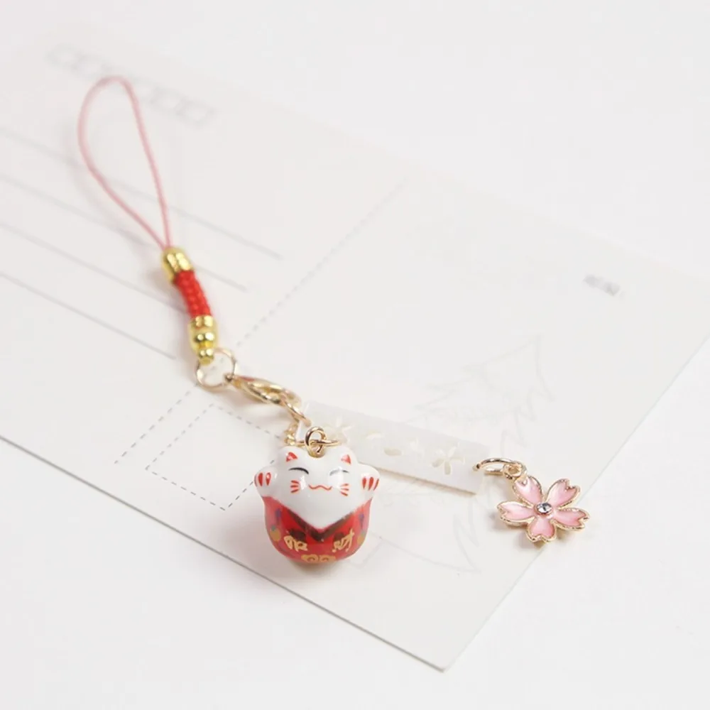 Керамика Сакура Lucky Cat ремешок для телефона плетеная веревка вишни брелок на запястье веревка Lucky Cat японский стиль
Керамика Сакура Lucky Cat ремешок для телефона плетеная веревка вишни брелок на запястье веревка Lucky Cat японский стиль