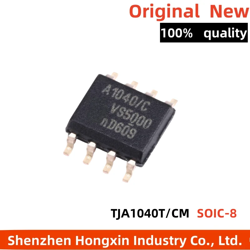5-10 pieces TJA1040T/CM silk screen printing A1040/C SOIC-8 CAN bus transceiver chip
5-10 pieces TJA1040T/CM silk screen printing A1040/C SOIC-8 CAN bus transceiver chip