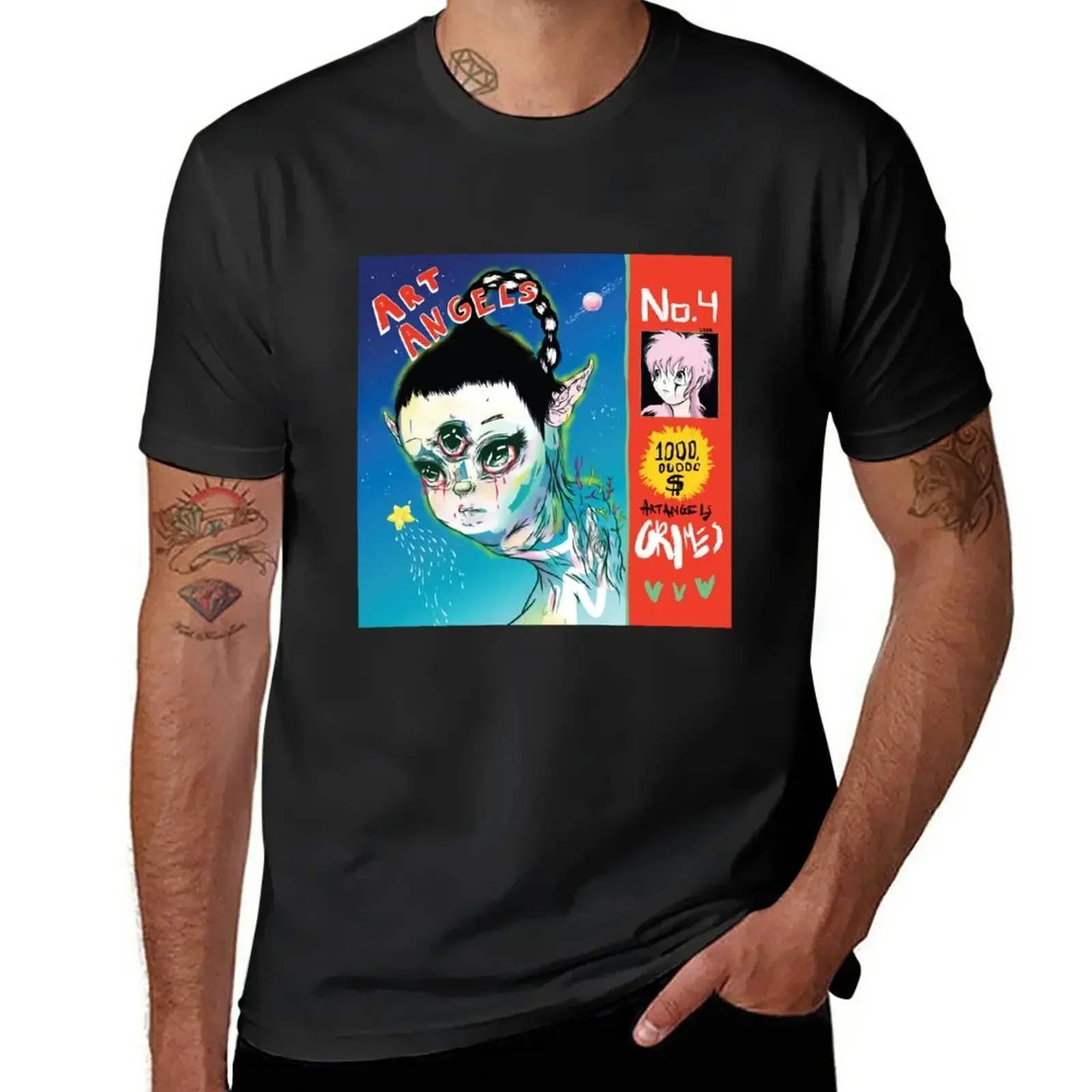 Футболка с изображением ангелов Grimes-Art, топы, кавайная одежда, аниме одежда, мужские футболки с графическим рисунком
Футболка с изображением ангелов Grimes-Art, топы, кавайная одежда, аниме одежда, мужские футболки с графическим рисунком
