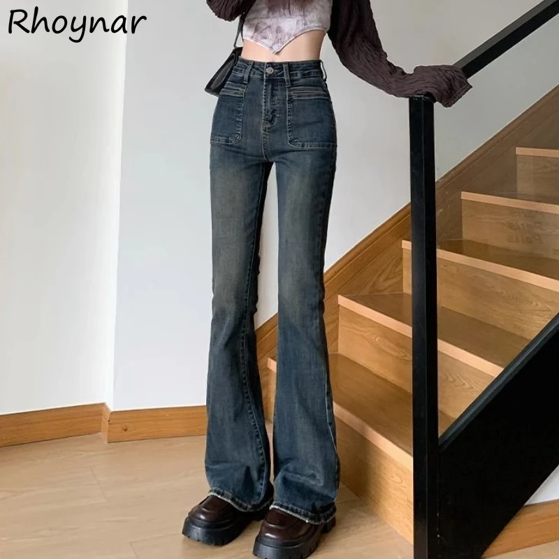 Flare Jeans Women Vintage High Waist Spring Autumn Skinny Trousers Stretchy All-match Korean Style Female Street Wear Hotsweet
Flare Jeans Women Vintage High Waist Spring Autumn Skinny Trousers Stretchy All-match Korean Style Female Street Wear Hotsweet