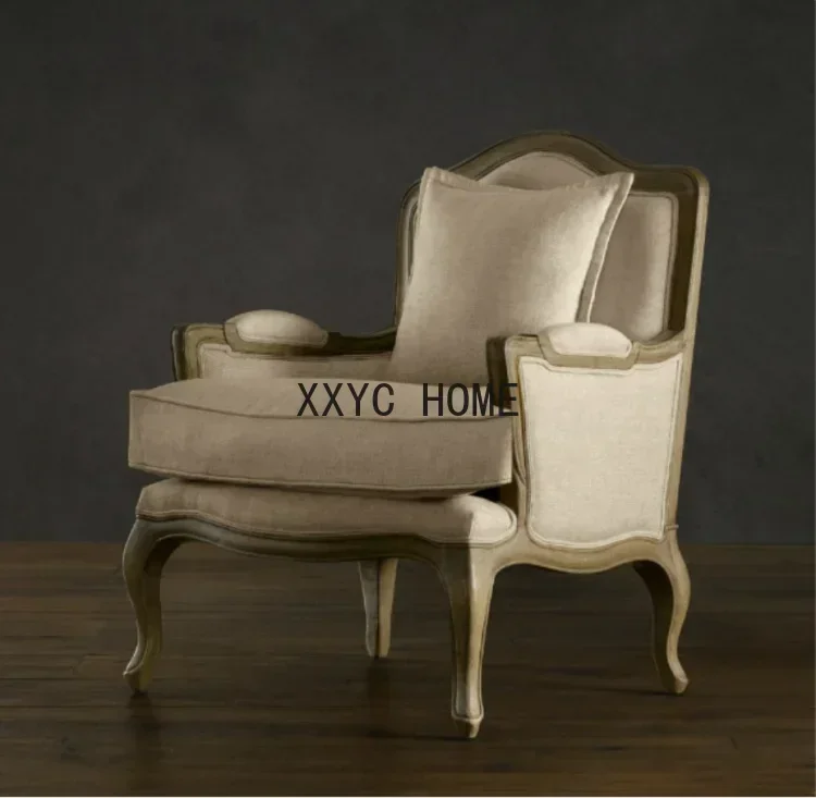 Диван из цельного дерева во французском стиле кантри в стиле ретро
Диван из цельного дерева во французском стиле кантри в стиле ретро