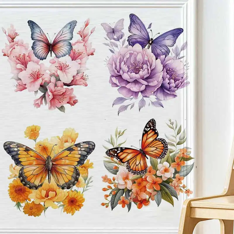 Butterfly & Flower Wall Stickers Decals for Bathroom Toilet Living Room Cabinet Fridge - Home Decorative Mural Stickers
Butterfly & Flower Wall Stickers Decals for Bathroom Toilet Living Room Cabinet Fridge - Home Decorative Mural Stickers