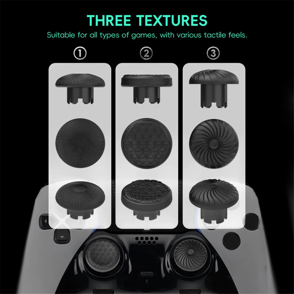 New 3C-Rocker Cap & Paddle Accessory Set for /// Controller Handles Gaming Controller Accessories Blue
New 3C-Rocker Cap & Paddle Accessory Set for /// Controller Handles Gaming Controller Accessories Blue