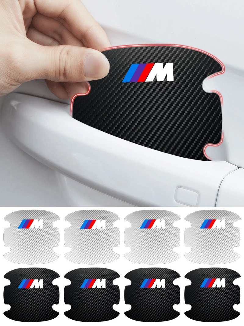 4PCS Car Door Handle Bowl Scratch Protector Carbon Fiber Stickers For BMW M M4 M8 X5 Series E39 E60 E61 F10 F11 Car Accessories
4PCS Car Door Handle Bowl Scratch Protector Carbon Fiber Stickers For BMW M M4 M8 X5 Series E39 E60 E61 F10 F11 Car Accessories