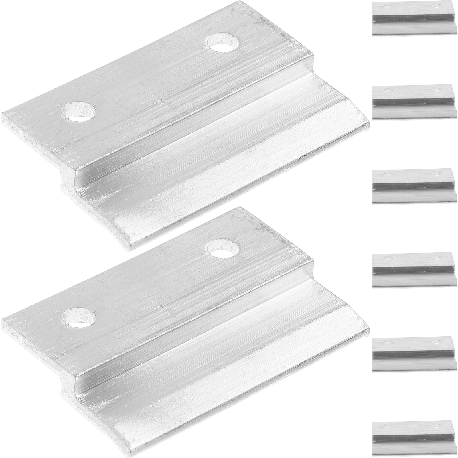 8pcs Z-type Aluminum Profile Heavy Duty French Cleat Mirror Hangers Silver Wall Mount Bracket Hardware Picture Hanging System
8pcs Z-type Aluminum Profile Heavy Duty French Cleat Mirror Hangers Silver Wall Mount Bracket Hardware Picture Hanging System