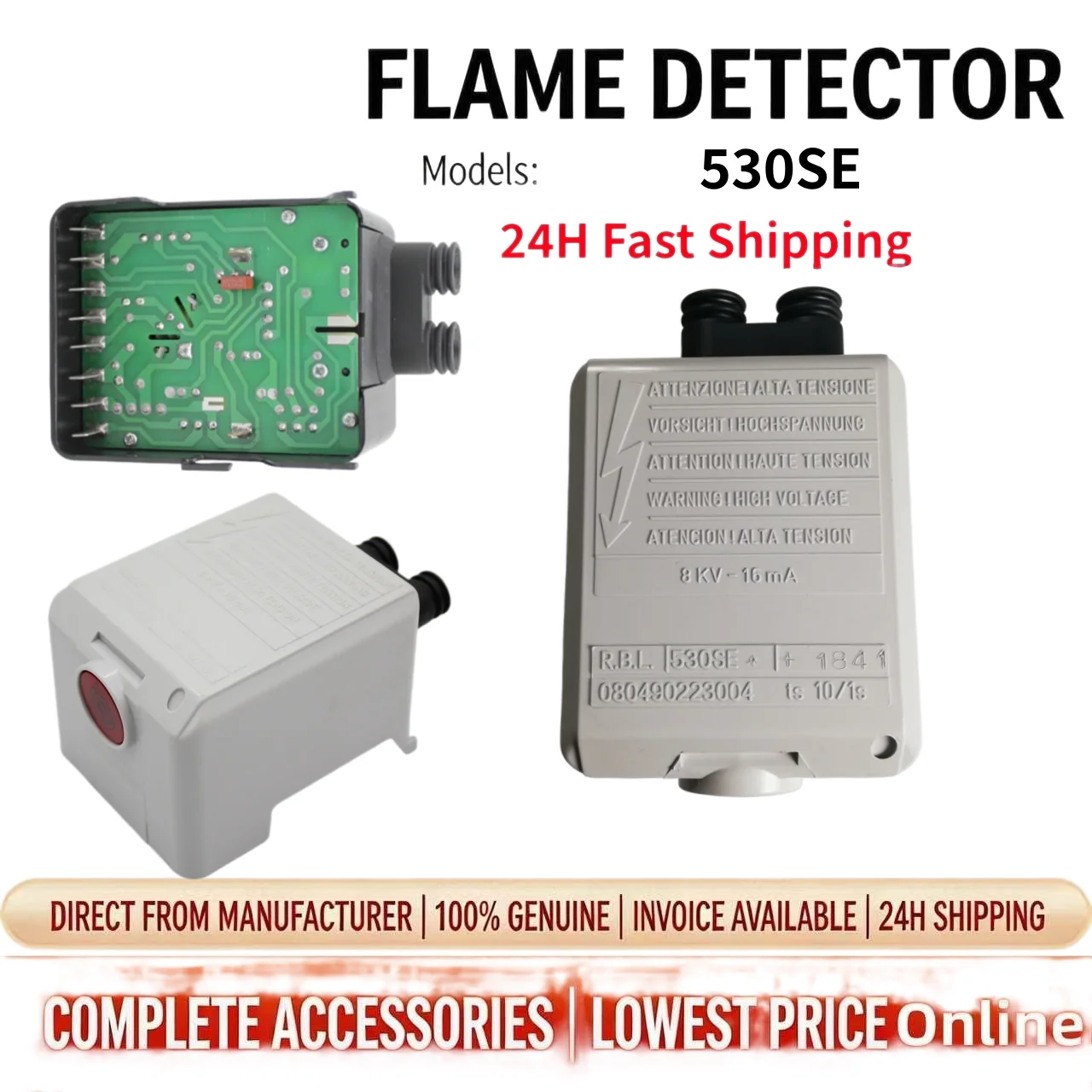530SE 531SE Ignition Control Box 8KV 16mA 40G Series Universal Controller Diesel Combustion Engine Accessories, 24h Fast Shippin
530SE 531SE Ignition Control Box 8KV 16mA 40G Series Universal Controller Diesel Combustion Engine Accessories, 24h Fast Shippin