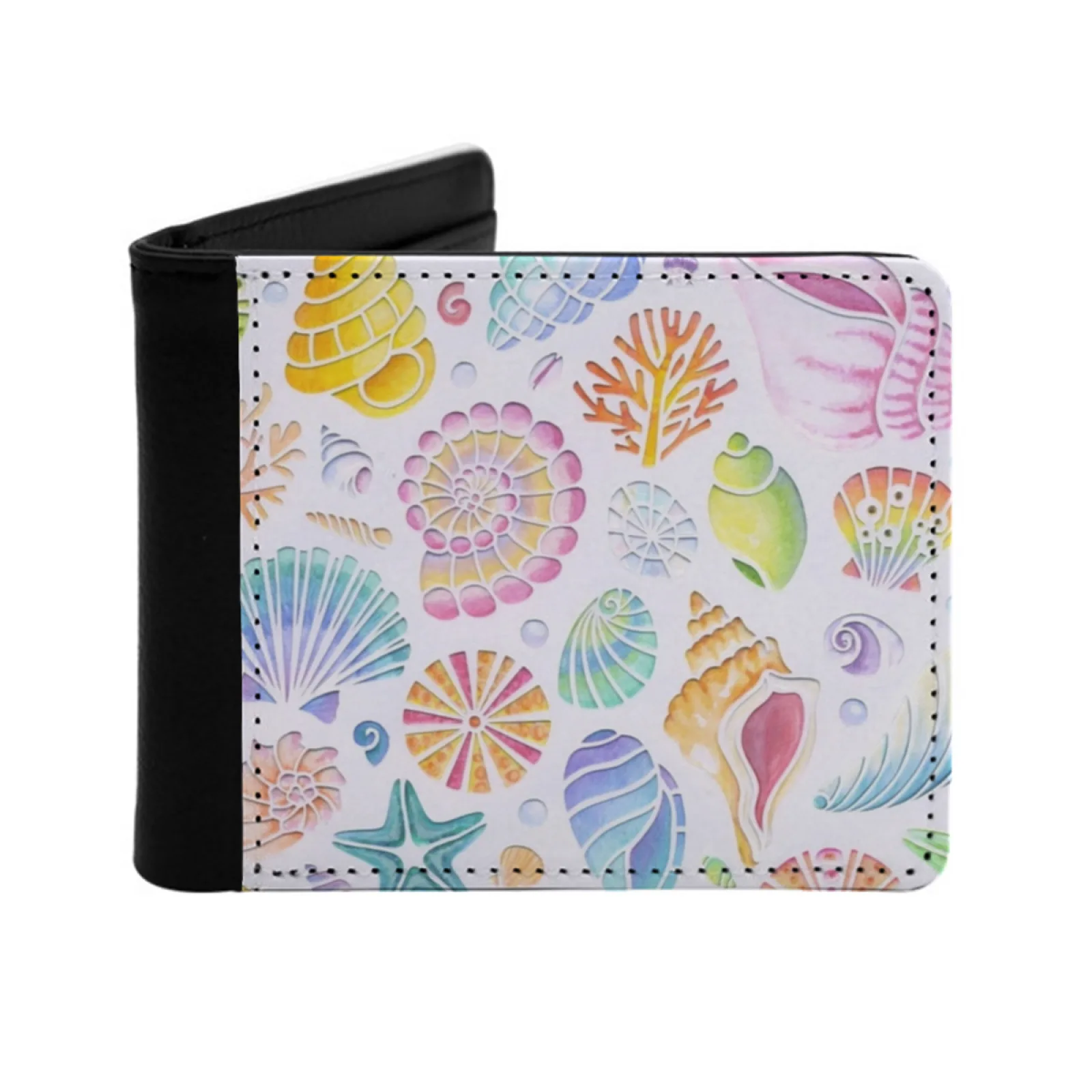 Heart Of The Sea Personalized Men's Leather Wallet Credit Card Pouch Purse Sea Shells Seashells Papercut Papercutting Heart
Heart Of The Sea Personalized Men's Leather Wallet Credit Card Pouch Purse Sea Shells Seashells Papercut Papercutting Heart