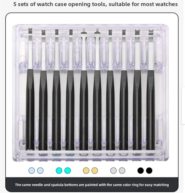 watch starting needle set of 10 pcs, watch hand removal tool 5 pairs of multi-specification starting needle shovel
watch starting needle set of 10 pcs, watch hand removal tool 5 pairs of multi-specification starting needle shovel