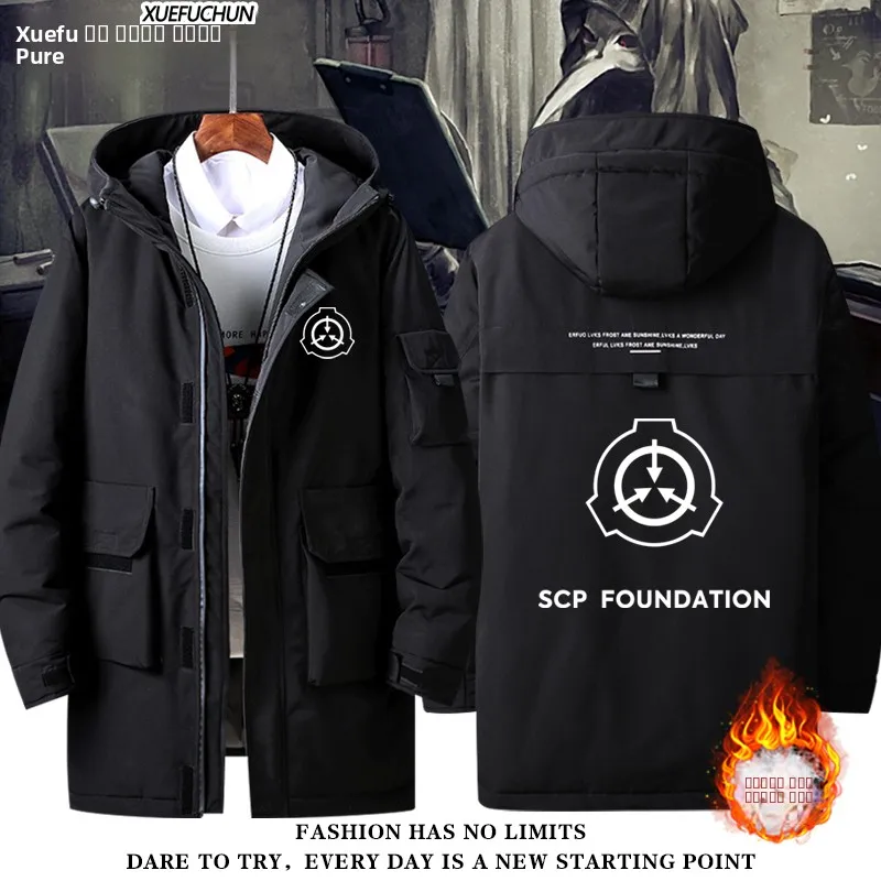 SCP Foundation Superl Biological Containment Building down Jaet Men's Autumn Winter New Sle Warm Thiened Long Sve
SCP Foundation Superl Biological Containment Building down Jaet Men's Autumn Winter New Sle Warm Thiened Long Sve