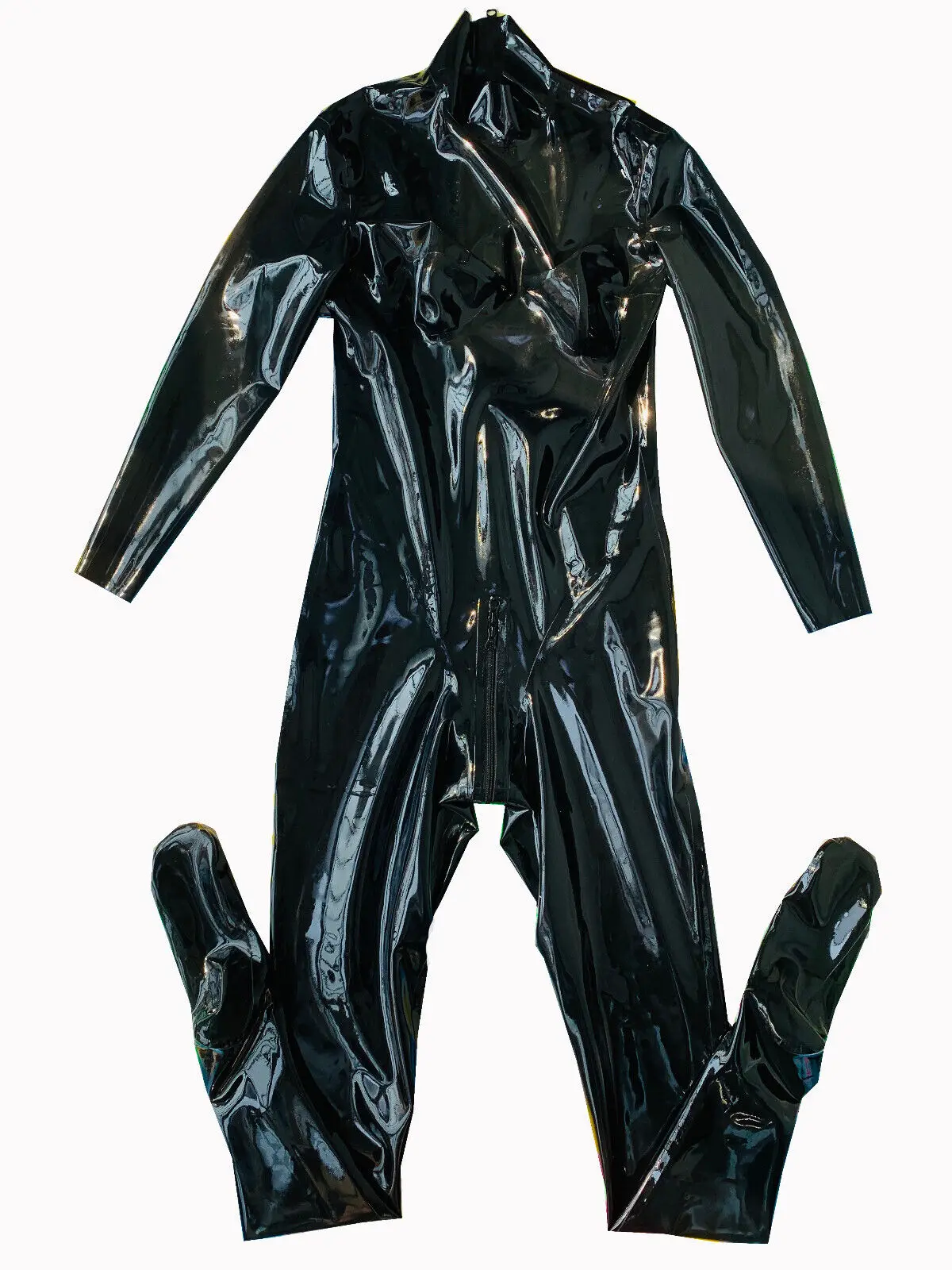 Latex Gummi Catsuit with Socks 3D Breast Cut Women Bodysuit Back Zip
Latex Gummi Catsuit with Socks 3D Breast Cut Women Bodysuit Back Zip
