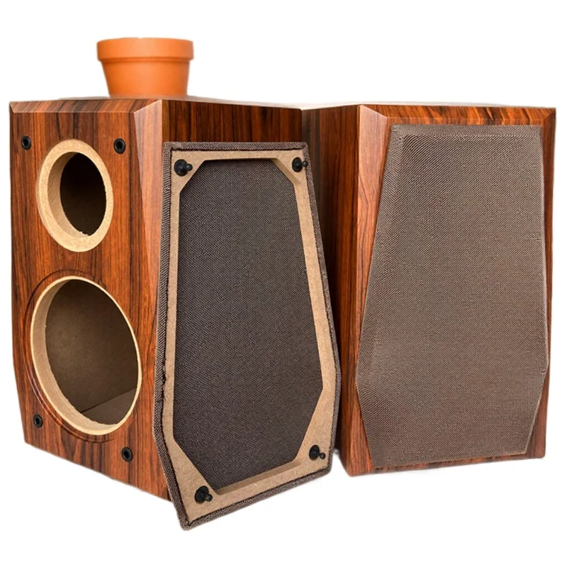6.5-inch speaker empty box body, audio retro wooden two-frequency bookshelf box, car modified speaker shell
6.5-inch speaker empty box body, audio retro wooden two-frequency bookshelf box, car modified speaker shell