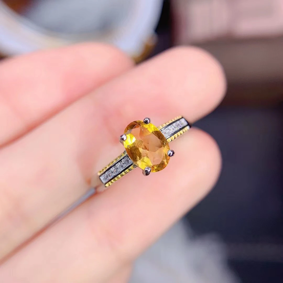 2022 New Yellow Citrine Ring 925 Sterling Silver Natural Gemstone Party Birthday Gift New Designment
2022 New Yellow Citrine Ring 925 Sterling Silver Natural Gemstone Party Birthday Gift New Designment