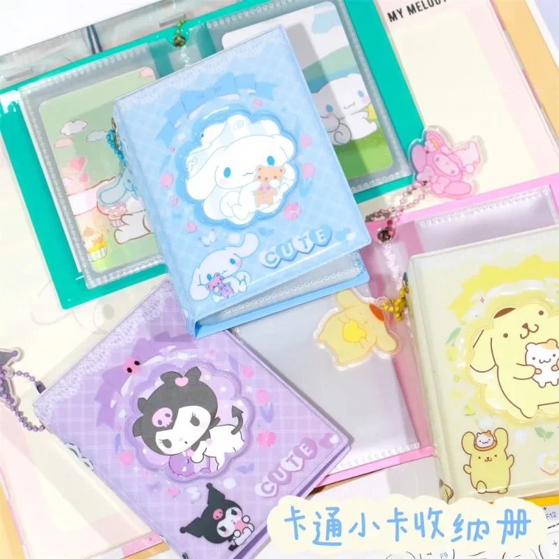 Sanrio Anime Cartoon Kurome Melody Kawaii 3 Inch Photo Storage Album Cute Card Storage Rack Card Collection Toy Children's Gift
Sanrio Anime Cartoon Kurome Melody Kawaii 3 Inch Photo Storage Album Cute Card Storage Rack Card Collection Toy Children's Gift