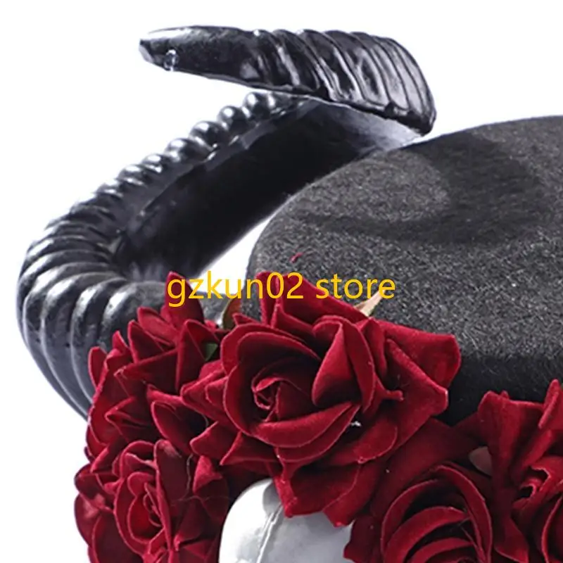 KXRB Steampunk Top Hat With Goggles For Men Gay Bowler Top Hat
KXRB Steampunk Top Hat With Goggles For Men Gay Bowler Top Hat