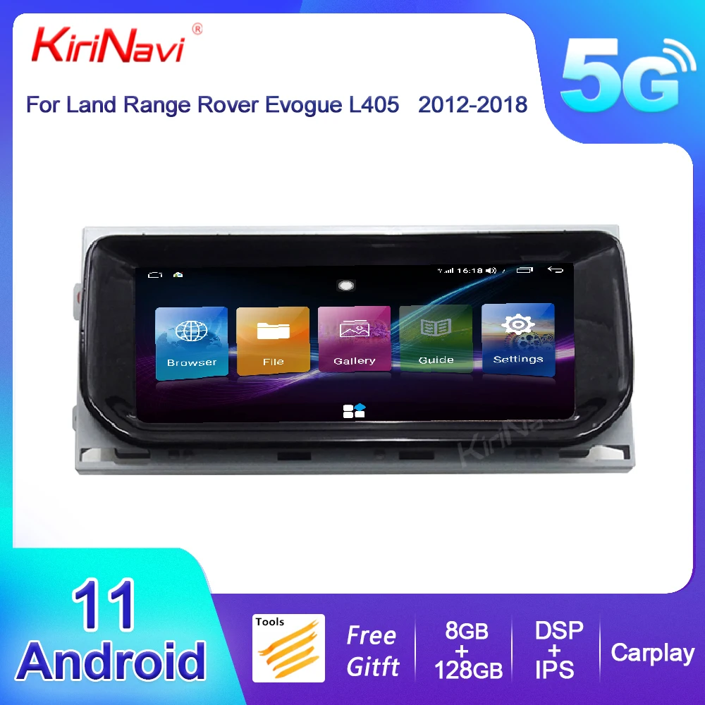 Автомагнитола KiriNavi 10,25 дюйма, Android 13, для Land Range Rover Evogue L405, DVD, мультимедийный плеер, автомагнитола с GPS-навигацией, стерео 2012-2018
Автомагнитола KiriNavi 10,25 дюйма, Android 13, для Land Range Rover Evogue L405, DVD, мультимедийный плеер, автомагнитола с GPS-навигацией, стерео 2012-2018
