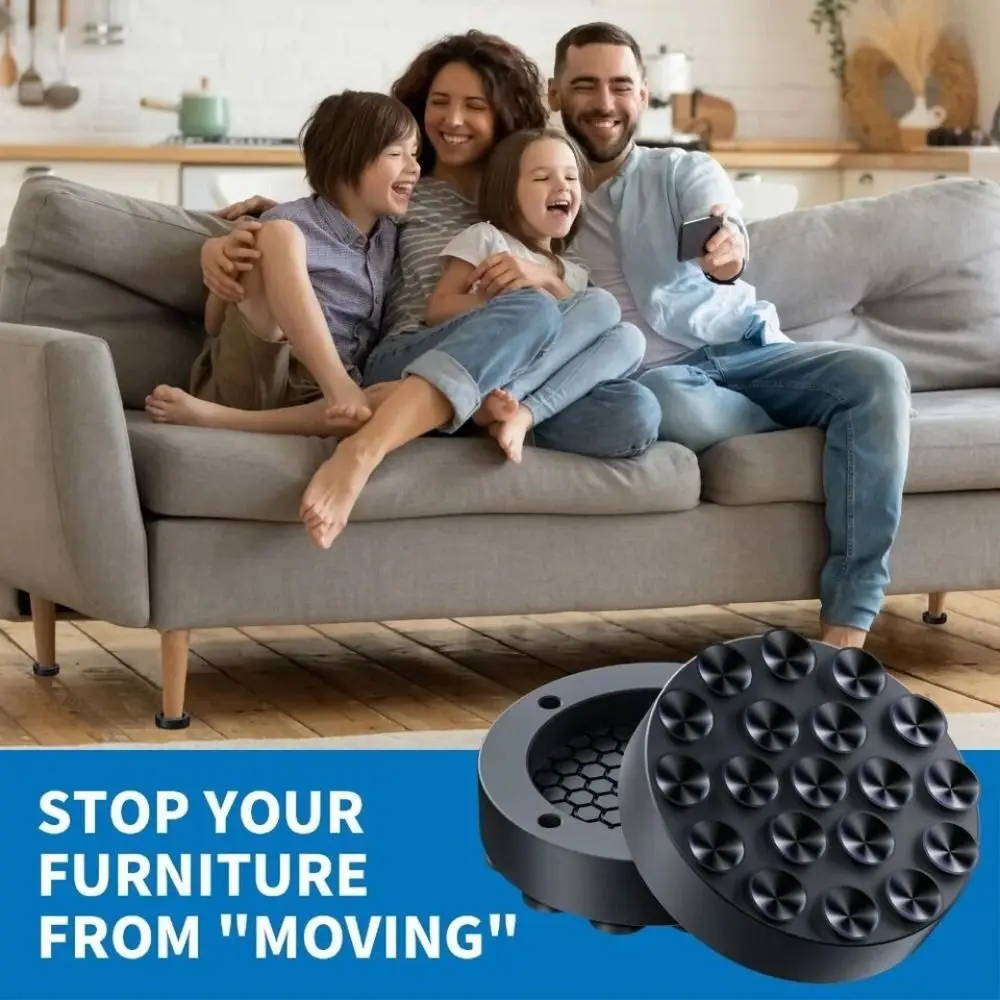 Anti Vibration Washing Machine Feet Pads with Suction Cup Heighten Furniture Feet Pad Anti Slip Shock-absorbing
Anti Vibration Washing Machine Feet Pads with Suction Cup Heighten Furniture Feet Pad Anti Slip Shock-absorbing