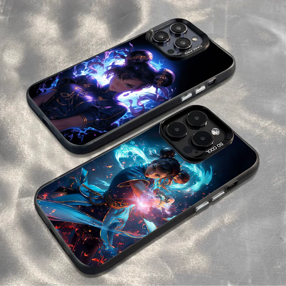 ChunLi S-Street F-Fighter Phone Case For iPhone16,15,14,13,12,11,Mini,Pro,MAX Color Silver Shell Matte Shockproof Back Cover
ChunLi S-Street F-Fighter Phone Case For iPhone16,15,14,13,12,11,Mini,Pro,MAX Color Silver Shell Matte Shockproof Back Cover