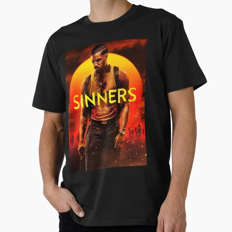 vintage Sinners Movie 2025 horror vampire Dancing With The Devil gift T shirt for men Large size Tops S-6XL printed clothes
vintage Sinners Movie 2025 horror vampire Dancing With The Devil gift T shirt for men Large size Tops S-6XL printed clothes