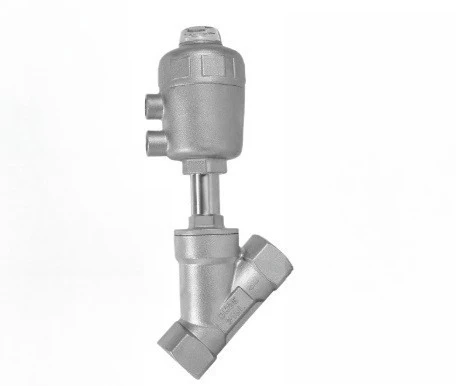 Pneumatic Angle Seat Valve Wire Port Internal Thread Y-Type Automatic Air Control Normally Open 304 Stainless Steel 
Pneumatic Angle Seat Valve Wire Port Internal Thread Y-Type Automatic Air Control Normally Open 304 Stainless Steel