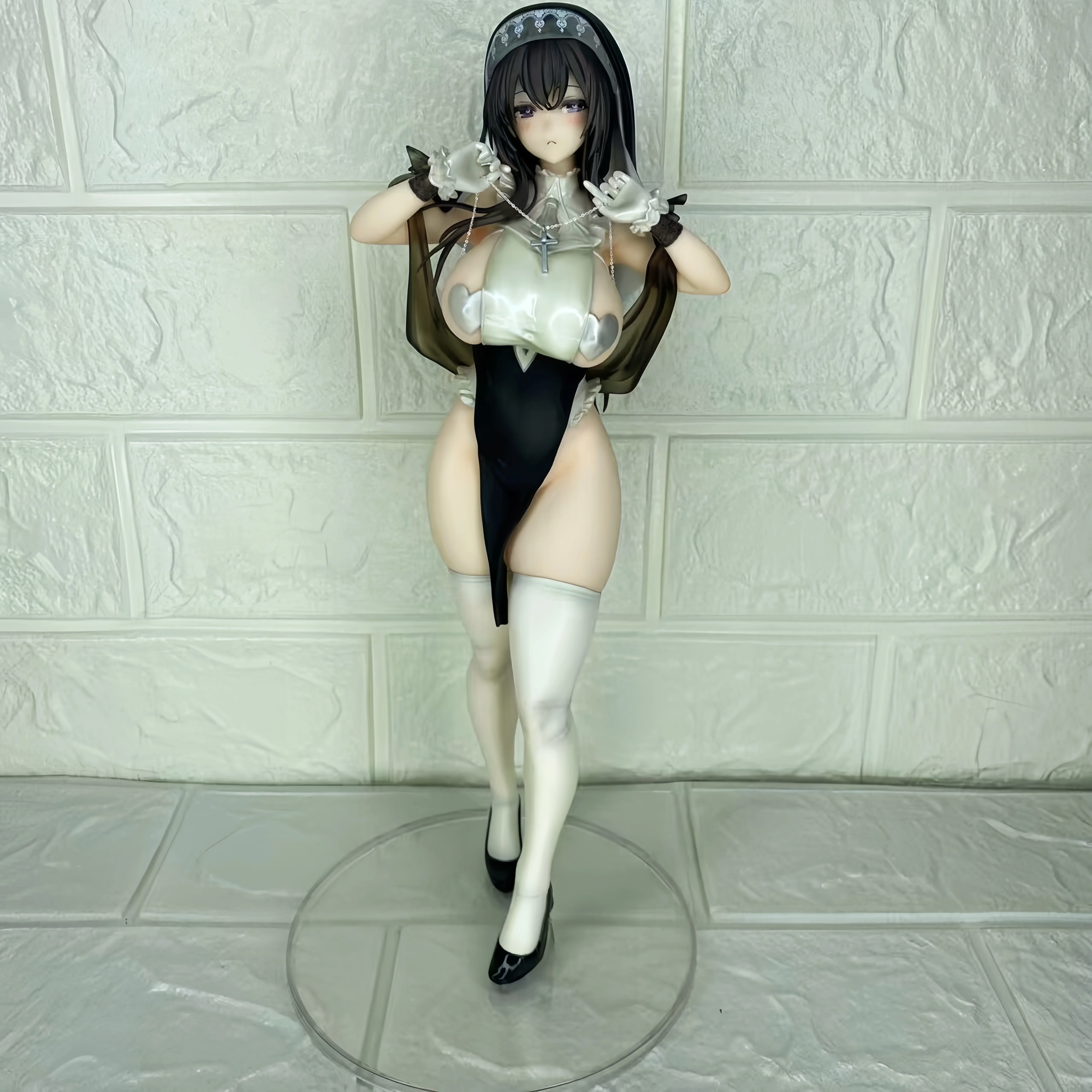25cm Prayer Nun Anime Pvcaction Figure Model Toy Beautiful Girl Figurine Gk Desktop Ornament Boys Gift
25cm Prayer Nun Anime Pvcaction Figure Model Toy Beautiful Girl Figurine Gk Desktop Ornament Boys Gift