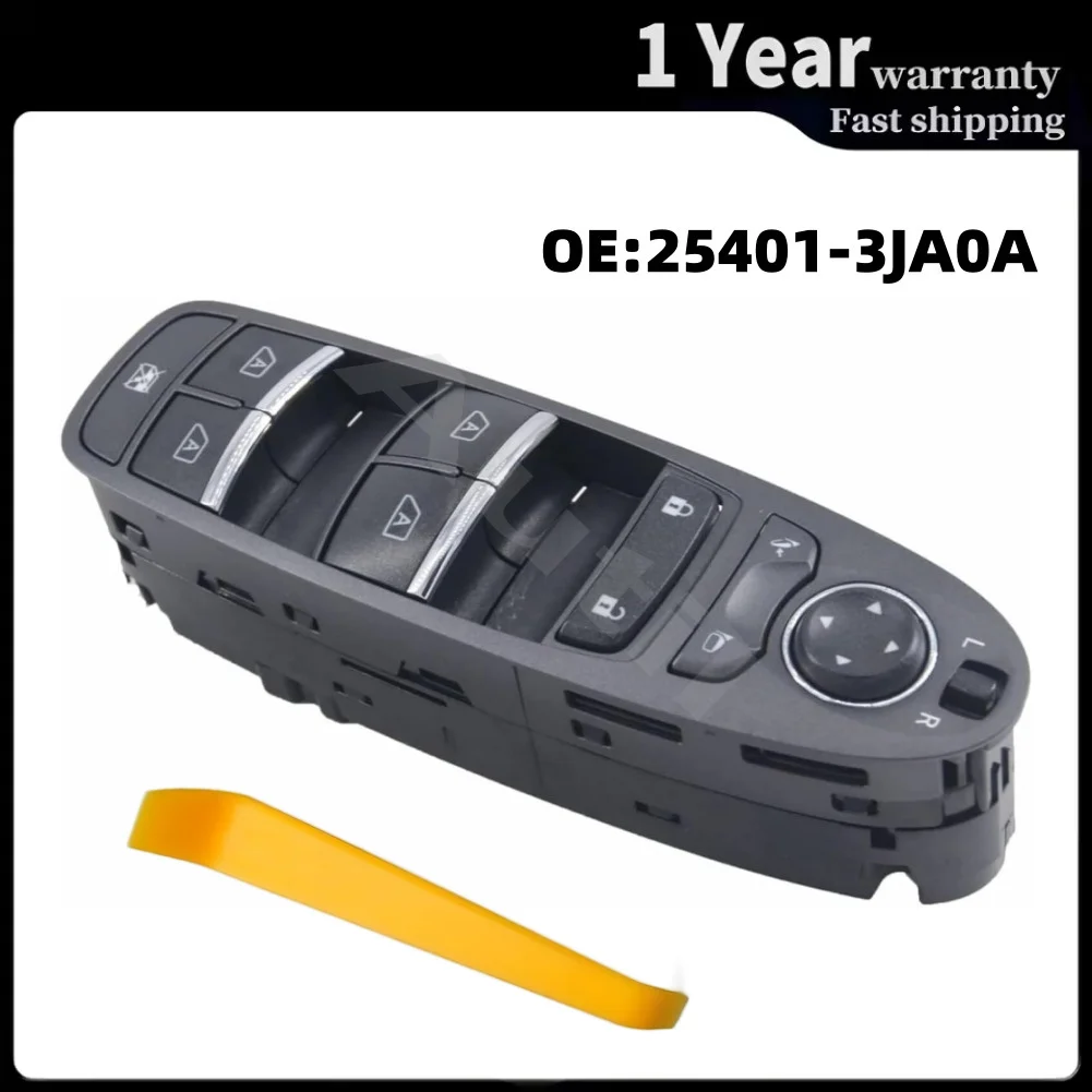 25401-3JA0A 254013JA0A Front Left Master Power Window Switch for Infiniti JX35 QX60 2013-2020 3.5L Driver Side Car Accessories
25401-3JA0A 254013JA0A Front Left Master Power Window Switch for Infiniti JX35 QX60 2013-2020 3.5L Driver Side Car Accessories