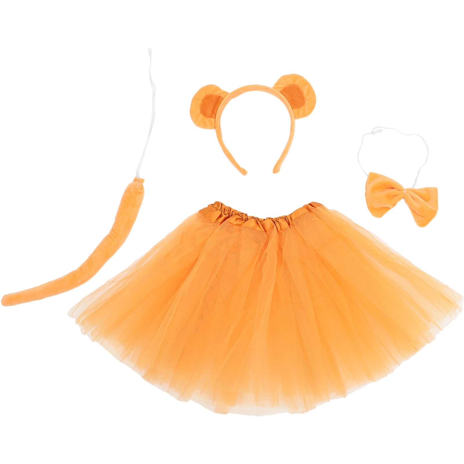 1 set Monkey Ears Headband Brown Tutu Skirt Tail Bowtie Mesh Accessories Birthday Halloween Christmas
1 set Monkey Ears Headband Brown Tutu Skirt Tail Bowtie Mesh Accessories Birthday Halloween Christmas