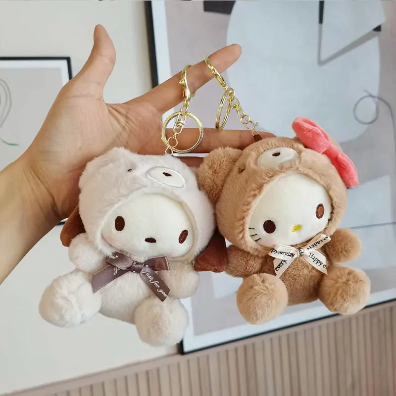 12 см Sanrio Kawaii Cinnamoroll My Melody брелок Hello Kitty Аниме Плюшевые игрушки Мягкая набивная фигурка кулон для детей Рождественский подарок
12 см Sanrio Kawaii Cinnamoroll My Melody брелок Hello Kitty Аниме Плюшевые игрушки Мягкая набивная фигурка кулон для детей Рождественский подарок