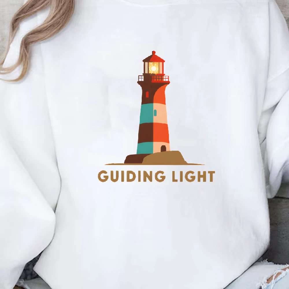 Lighthouse Giding Light Casual Crewneck Sweatshirt Graphic Fashionable 100% Cotton Hoodie Comfortable Soft Breathable Loose Fit 
Lighthouse Giding Light Casual Crewneck Sweatshirt Graphic Fashionable 100% Cotton Hoodie Comfortable Soft Breathable Loose Fit