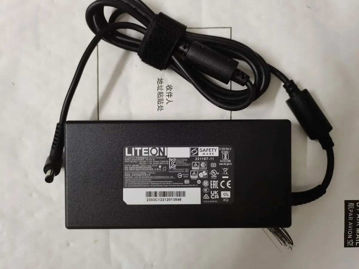 OEM LITEON 230W 20V 11.5A PA-1231-26 AC Adapter 5.5mm*2.5mm For System76 Adder WS (addw4) i9-14900HX RTX4070 Laptop
OEM LITEON 230W 20V 11.5A PA-1231-26 AC Adapter 5.5mm*2.5mm For System76 Adder WS (addw4) i9-14900HX RTX4070 Laptop