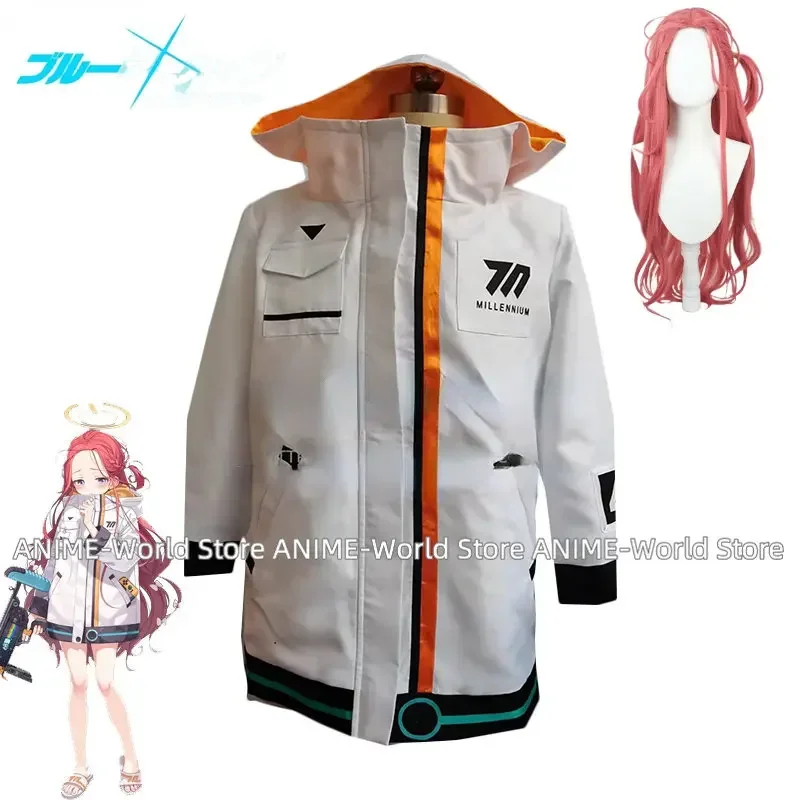 Game Blue Archive Alice Hanaoka Yuzu Cosplay Costume Women Cute Party Suit Wig Halloween Carnival Uniforms Custom Made 
Game Blue Archive Alice Hanaoka Yuzu Cosplay Costume Women Cute Party Suit Wig Halloween Carnival Uniforms Custom Made