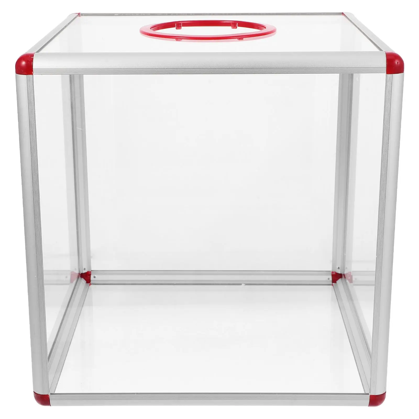Clear Raffle Box Lottery Container Party Events Celebrations Transparent Drawing Easy Assembly Versatile Fun Raffle Game
Clear Raffle Box Lottery Container Party Events Celebrations Transparent Drawing Easy Assembly Versatile Fun Raffle Game