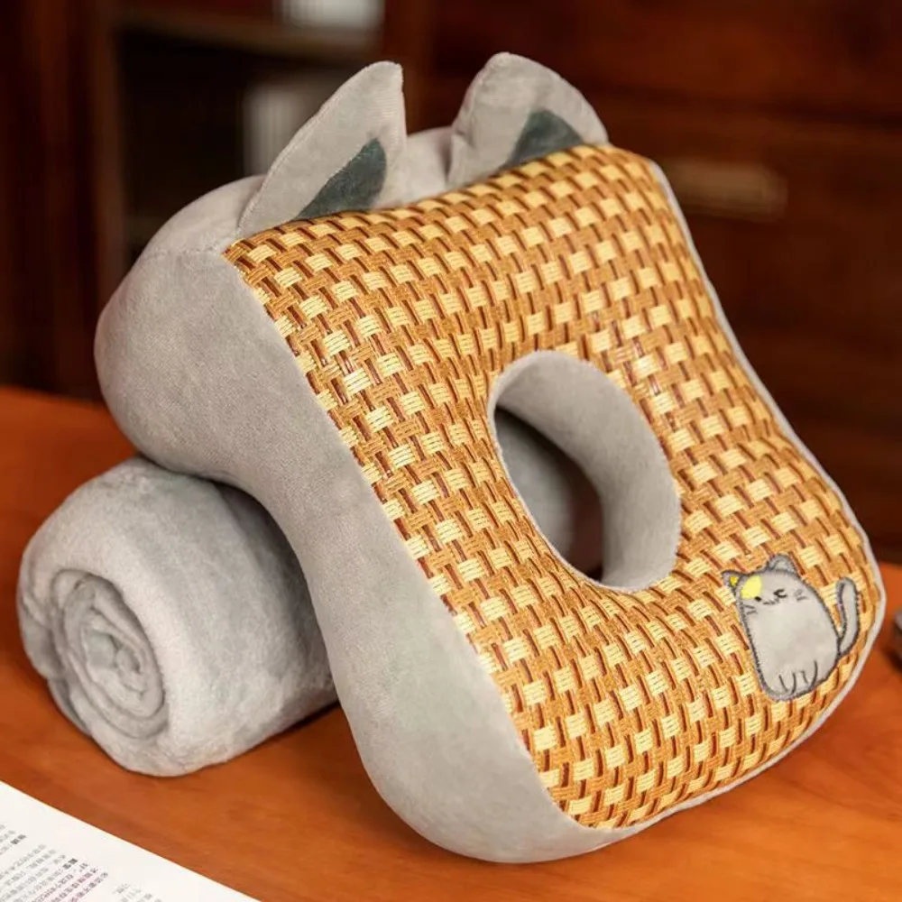 Cool Mat Summer Nap Pillow Double-sided Hollow Breathable Office Plush Pillow Cartoon Stuffed Cute Animal Neck Pillow Home Use
Cool Mat Summer Nap Pillow Double-sided Hollow Breathable Office Plush Pillow Cartoon Stuffed Cute Animal Neck Pillow Home Use