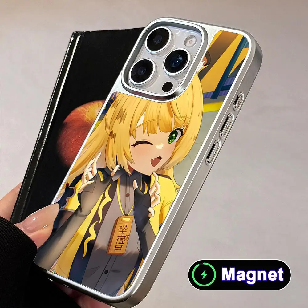 ZZZ Ju Fufu Phone Case for iPhone 17 16 15 14 13 12 11 Air Pro Max Plus Electroplated Silver Magsafe Cover
ZZZ Ju Fufu Phone Case for iPhone 17 16 15 14 13 12 11 Air Pro Max Plus Electroplated Silver Magsafe Cover