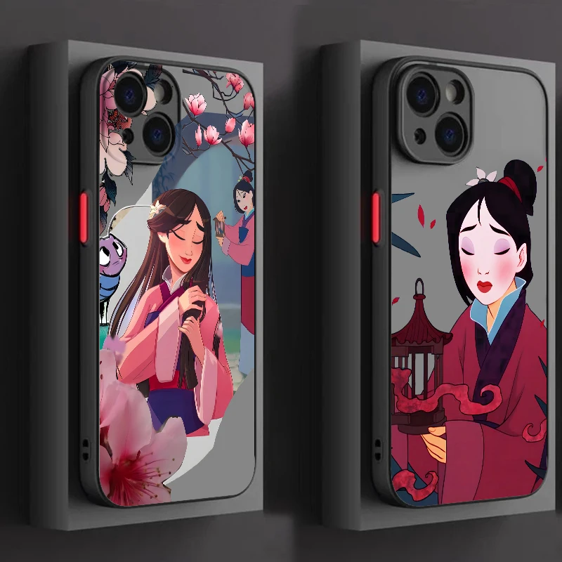 Disney Mulan Cartoon For iPhone 15 14 13 12 Mini 11 XS Pro Max X XR 8 7 6 Plus Frosted Translucent Phone Case Cover
Disney Mulan Cartoon For iPhone 15 14 13 12 Mini 11 XS Pro Max X XR 8 7 6 Plus Frosted Translucent Phone Case Cover